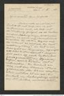 Nachlass Franz Steindachner, Brief von G. Paganetti-Hummler an Franz Steindachner (18.06.1908), Inv.Nr. 379.01, Seite 1